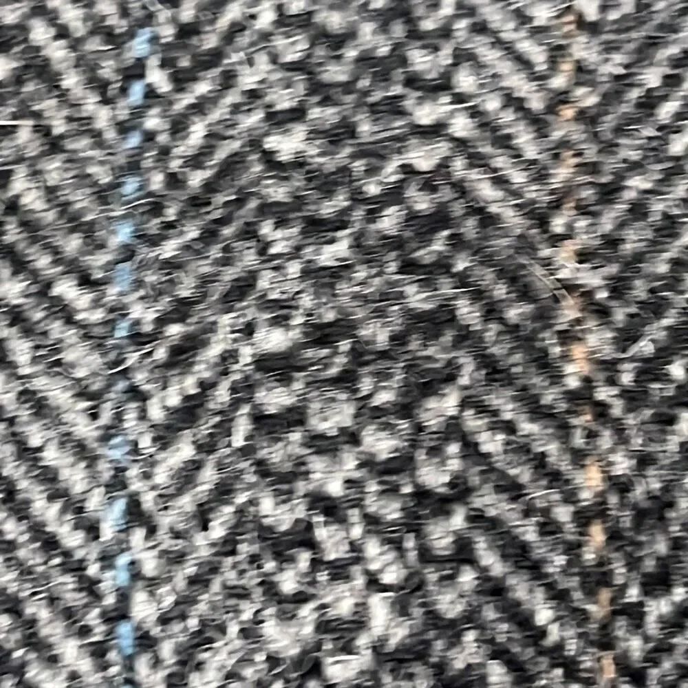 VNTG GENTS 100% WOOL HAND WOVEN  HARRIS TWEED FLAT CAP / DRIVING HAT  FROM SCOTL - Picture 5 of 6